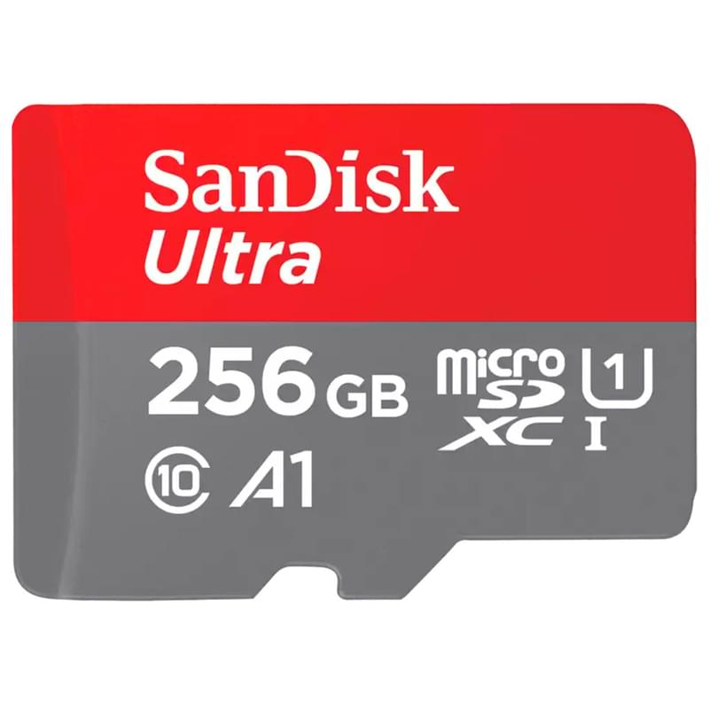 Карта памяти MicroSDXC 256GB Class 10 UHS-I SanDisk (SDSQUAC-256G-GN6MA) - фото #0, Technodom.kz