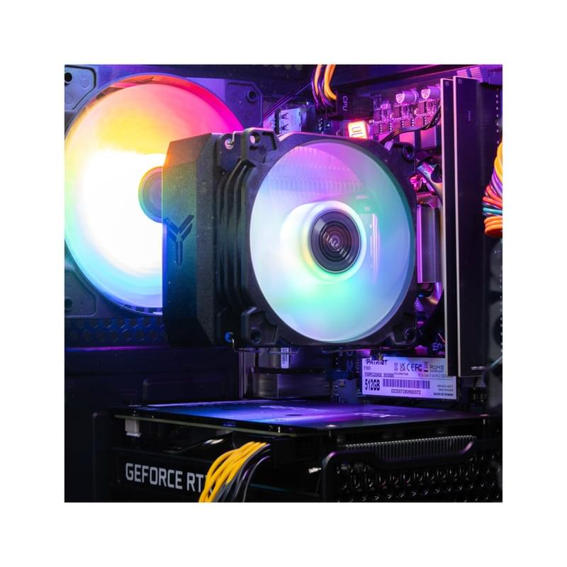 Компьютер Neo Game 80 (Ci3 12100F/RTX 3050 8GB/16 GB/SSD 512 GB/H610M/Formula V Crystal Z1+) - фото #4, Technodom.kz
