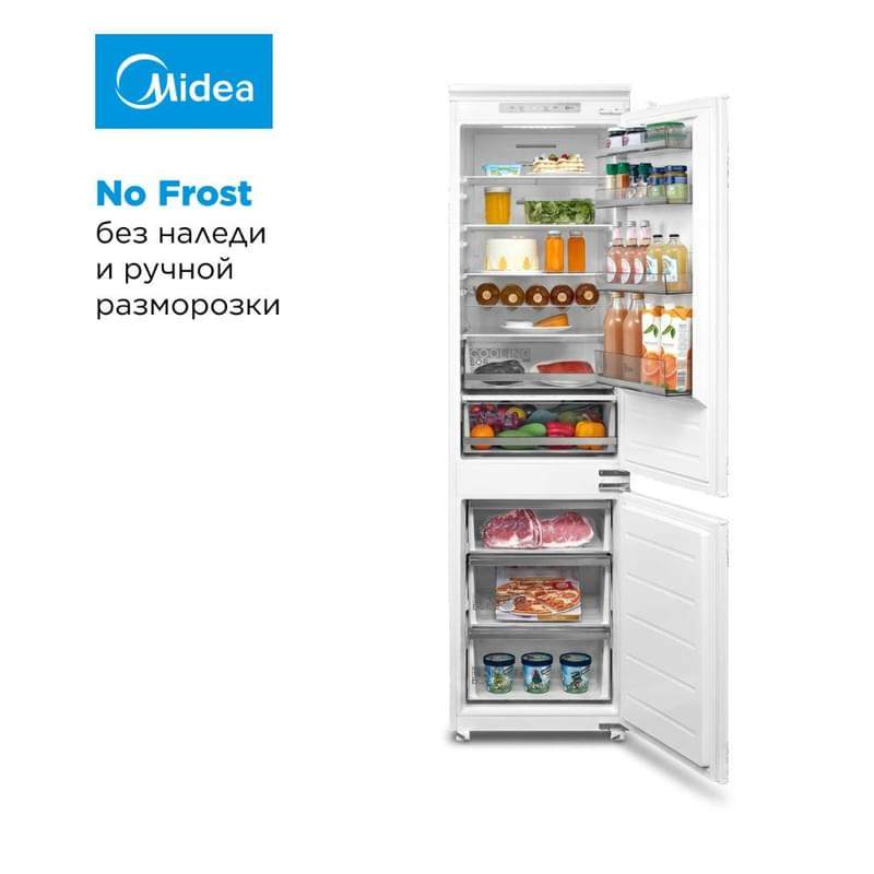 Встраиваемый холодильник Midea MDRE414FGE01 - фото #2, Technodom.kz
