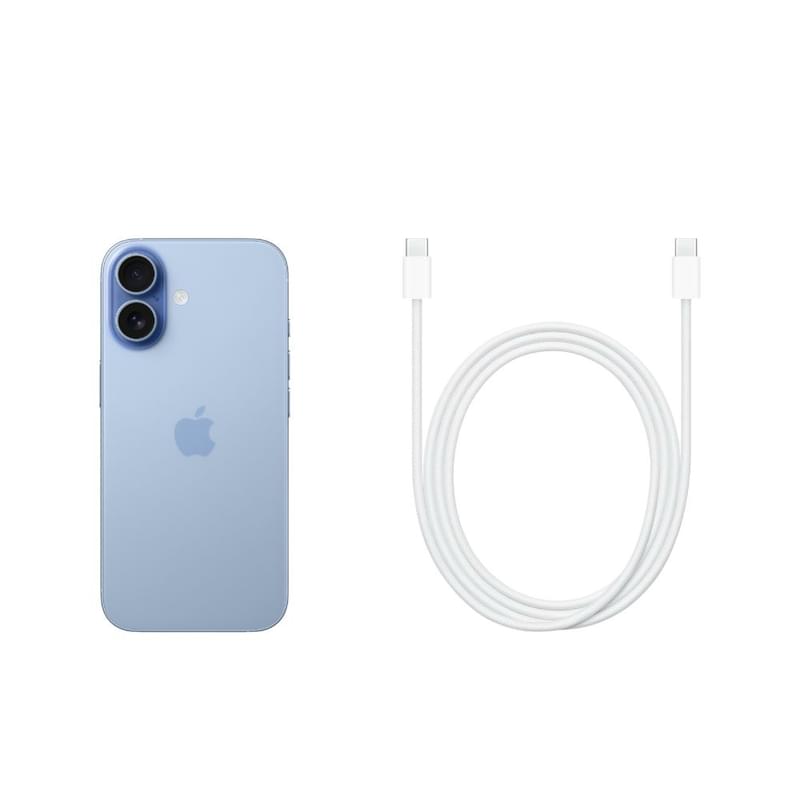 Смартфон GSM Apple iPhone 17 8/256GB/6.3/48 Mist Blue - фото #4, Technodom.kz