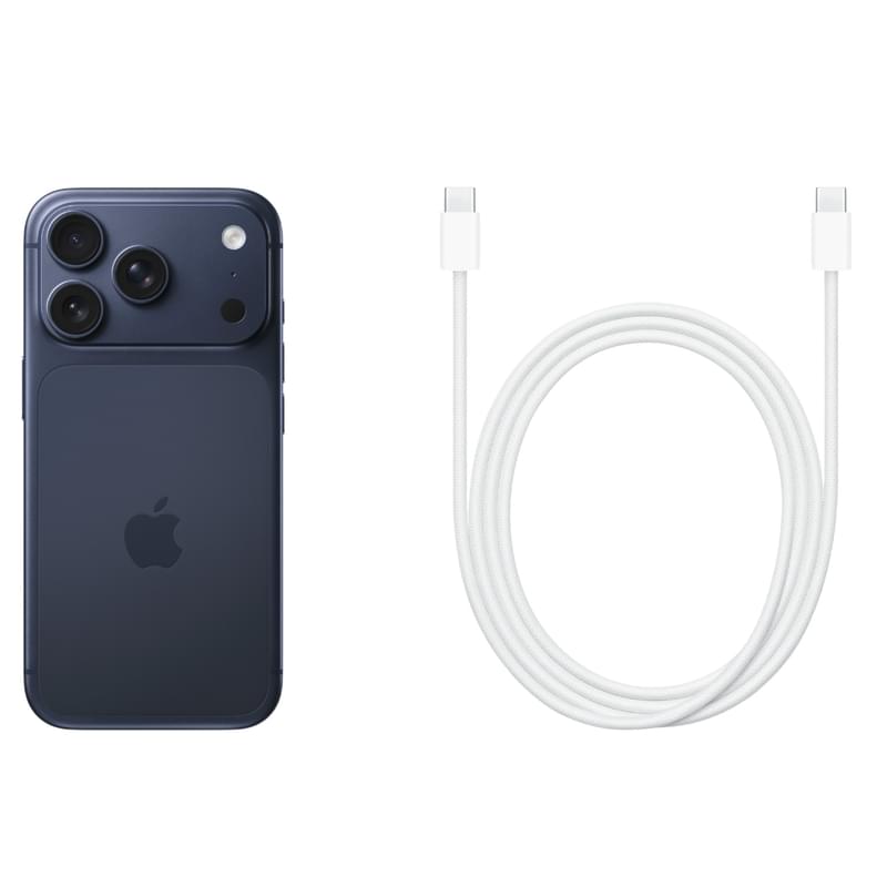 Смартфон GSM Apple iPhone 17 Pro 12/512GB/6.3/48 Deep Blue - фото #5, Technodom.kz Смартфон GSM Apple iPhone 17 Pro 12/512GB/6.3/48 Deep Blue - фото #5, Technodom.kz