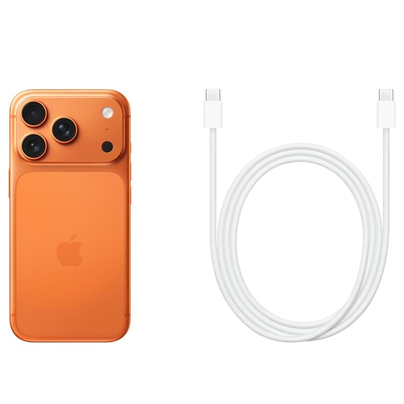 Смартфон Apple iPhone 17 Pro 12/1TB/6.3/48 Cosmic Orange - фото #5, Technodom.kz