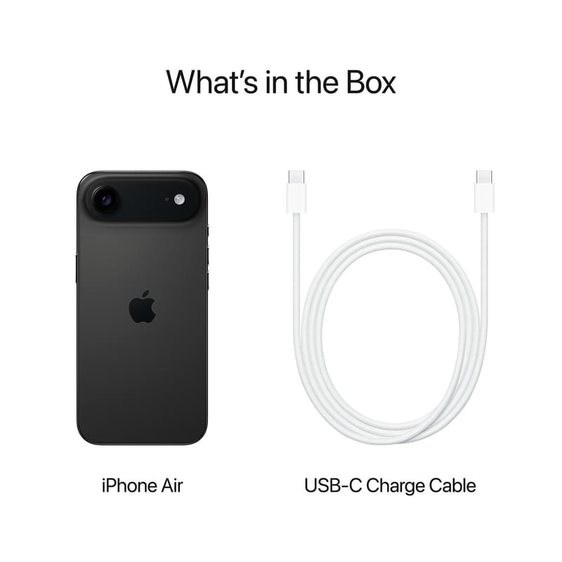 Смартфон Apple iPhone Air 8/1TB/6.5/48 Space Black - фото #2, Technodom.kz