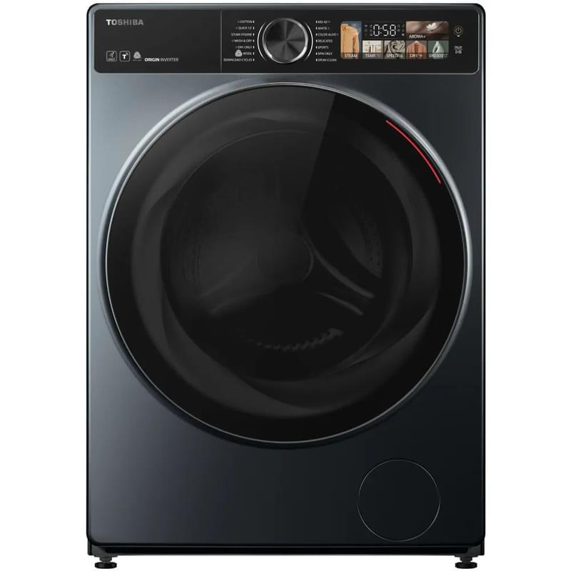 Кептіргіші бар кір жуғыш машина Toshiba TWD-T25BZU115MWUZ(MG) - фото #0, Technodom.kz Кептіргіші бар кір жуғыш машина Toshiba TWD-T25BZU115MWUZ(MG) - фото #0, Technodom.kz