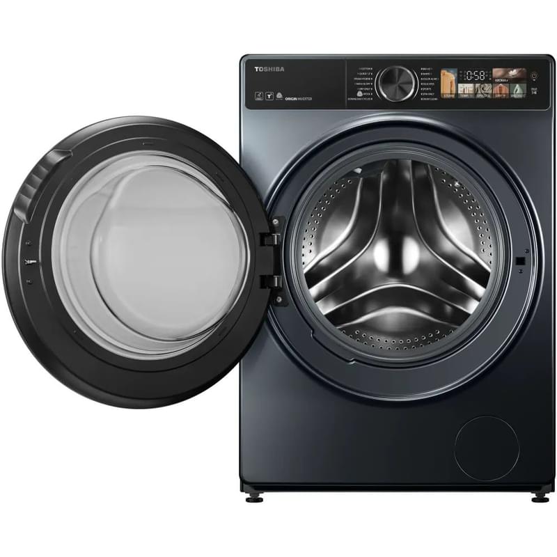 Кептіргіші бар кір жуғыш машина Toshiba TWD-T25BZU115MWUZ(MG) - фото #1, Technodom.kz Кептіргіші бар кір жуғыш машина Toshiba TWD-T25BZU115MWUZ(MG) - фото #1, Technodom.kz