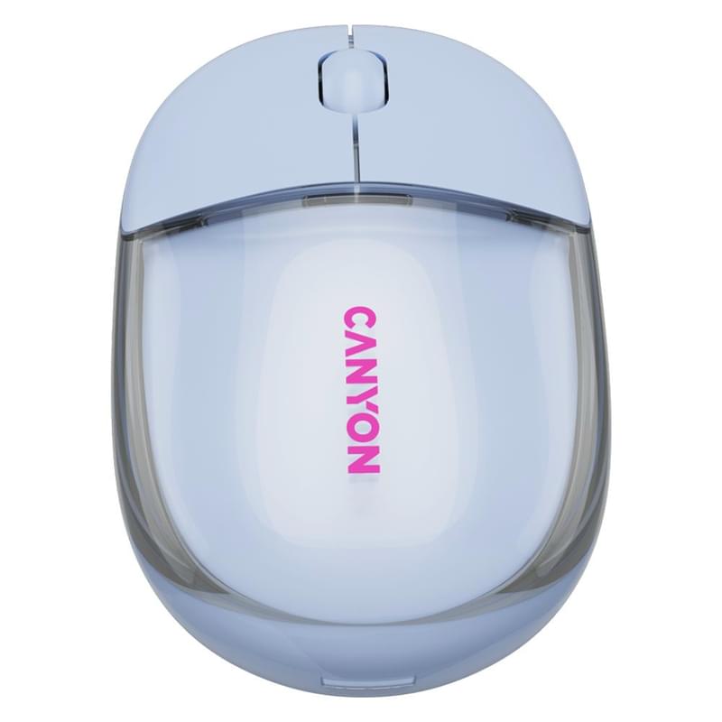 Беспроводная мышь Canyon OnClick 24, голубой - фото #1, Technodom.kz