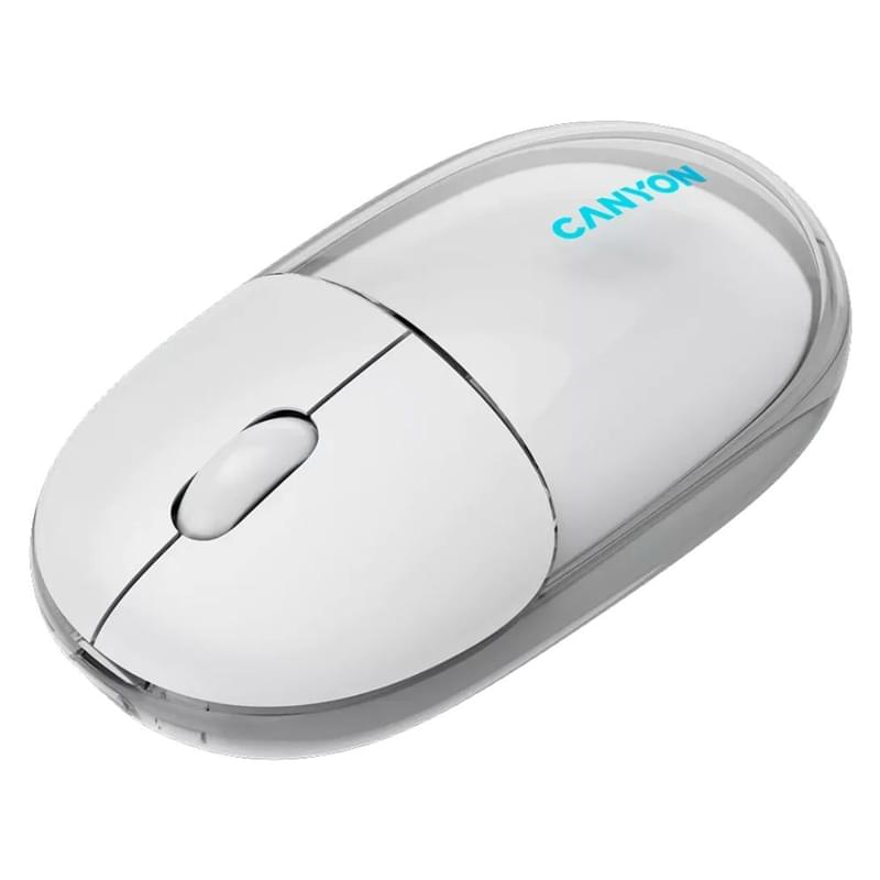Беспроводная мышь Canyon OnClick 24, белый - фото #2, Technodom.kz