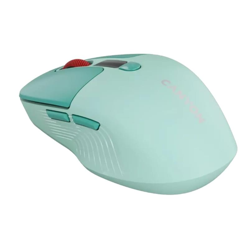 Беспроводная мышь Canyon OnClick 26, зеленый - фото #3, Technodom.kz