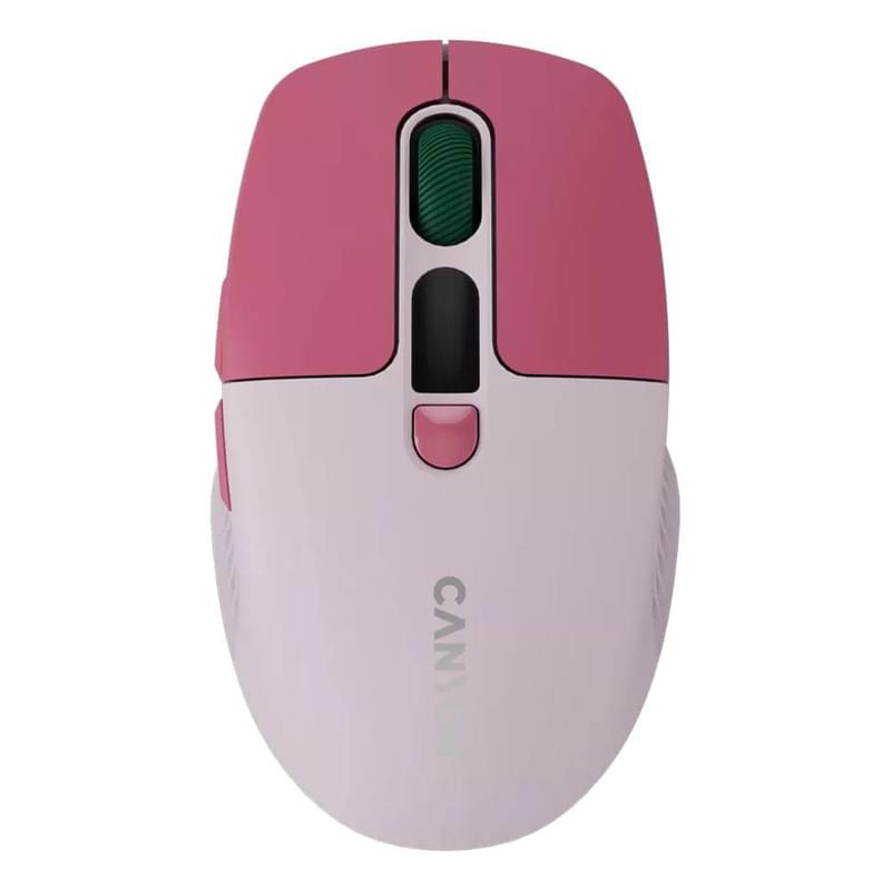 Беспроводная мышь Canyon OnClick 26, розовый - фото #0, Technodom.kz