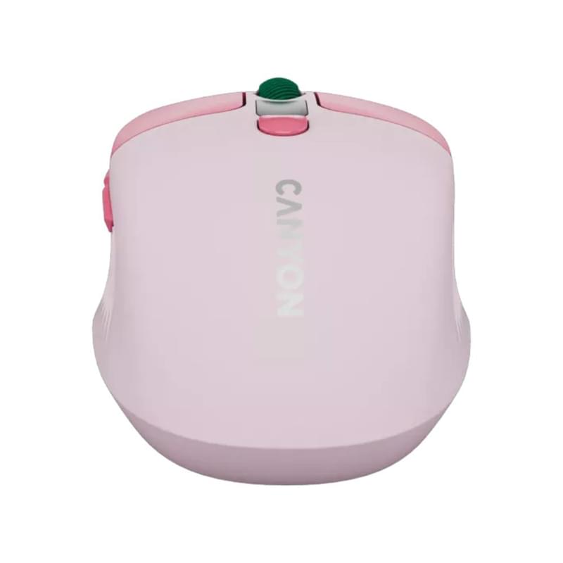 Canyon OnClick 26 сымсыз тінтуір, қызғылт - фото #3, Technodom.kz