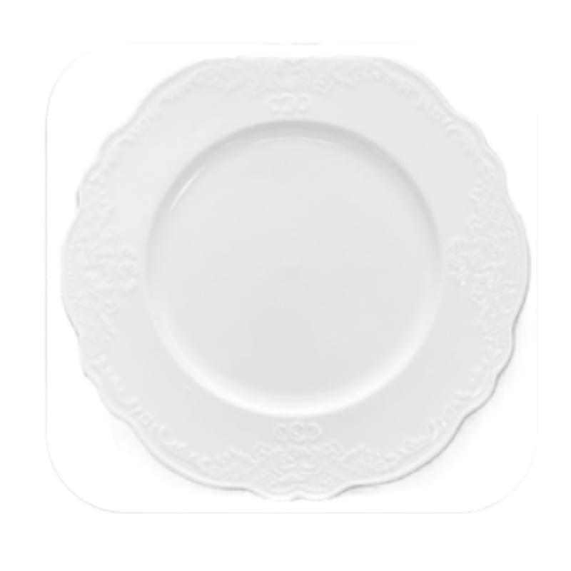 Тарелка десертная белая фарфор Жасмин 21см RRC RRC000192 - фото #0, Technodom.kz
