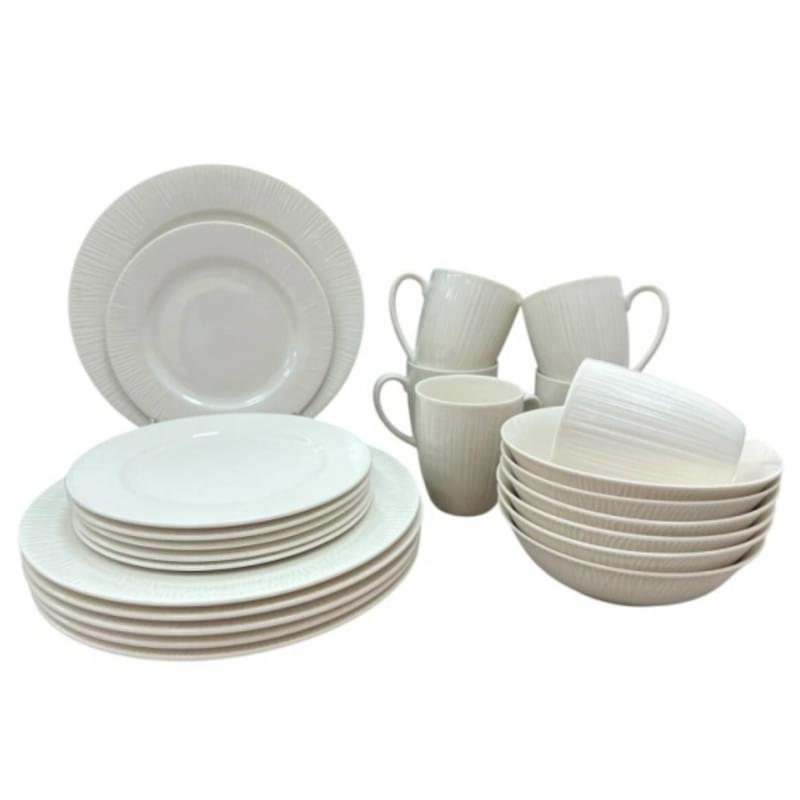 Адела ақ асхана сервизі 24 бұйым RRC RRC000060 - фото #0, Technodom.kz Адела ақ асхана сервизі 24 бұйым RRC RRC000060 - фото #0, Technodom.kz