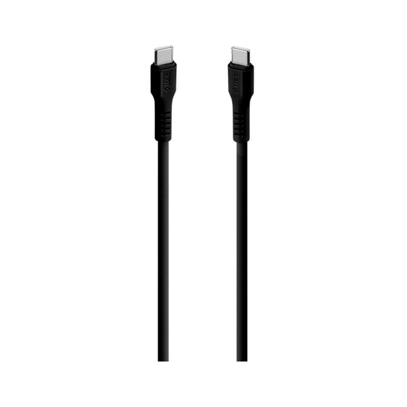 Кабель ttec USB-C - USB-C 60ВТ PD/QC Fast Charge 1.2 м Black (2DK59S) - фото #0, Technodom.kz