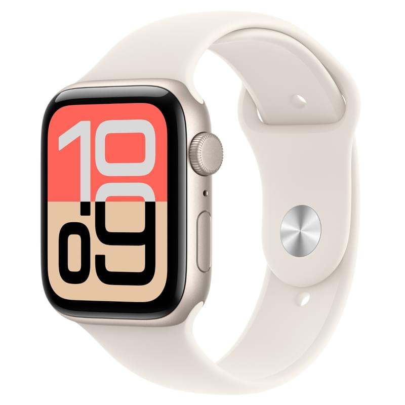 Смарт Часы Apple Watch SE 3 GPS 40mm Starlight Aluminium Case with Starlight Sport Band - S/M (MEH34RK/A) - фото #0, Technodom.kz