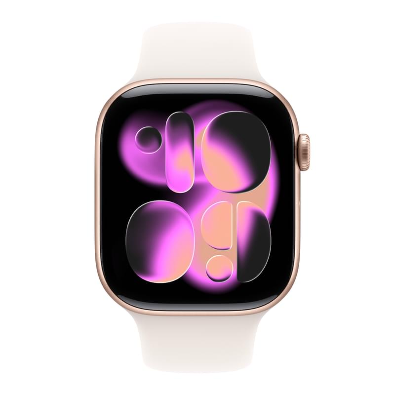 Смарт Часы Apple Watch Series 11 GPS 42mm Rose Gold Aluminium Case with Light Blush Sport Band - S/M - фото #1, Technodom.kz