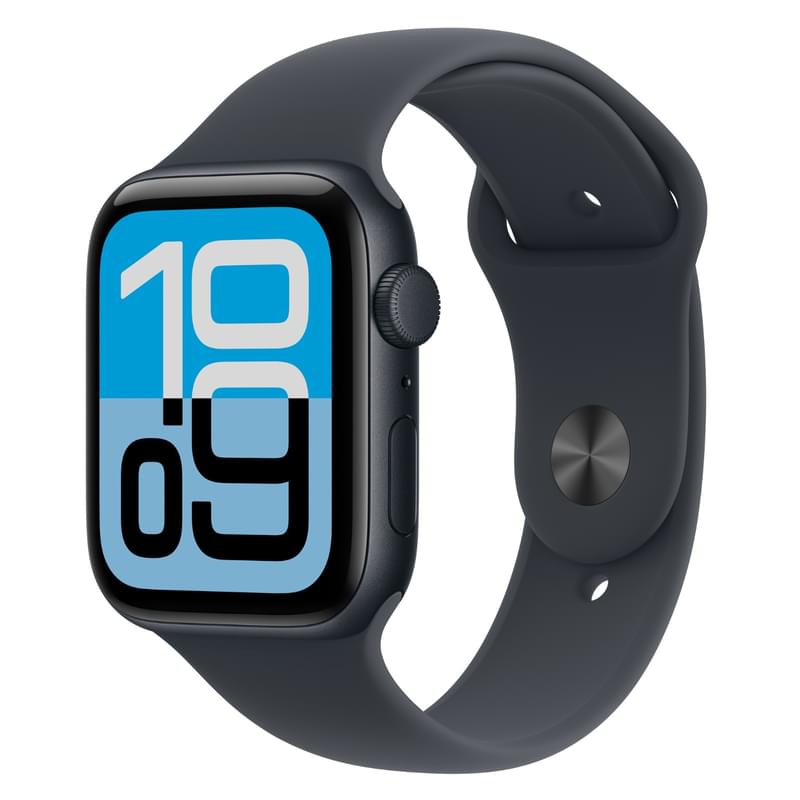 Смарт Часы Apple Watch SE 3 GPS 44mm Midnight Aluminium Case with Midnight Sport Band - S/M (MEHN4RK/A) - фото #0, Technodom.kz