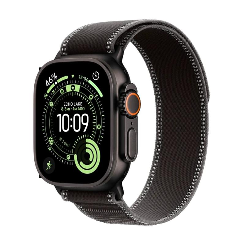 Смарт Часы Apple Watch Ultra 3 GPS + Cellular 49mm Black Titanium Case with Black/Charcoal Trail Loo - фото #0, Technodom.kz Смарт Часы Apple Watch Ultra 3 GPS + Cellular 49mm Black Titanium Case with Black/Charcoal Trail Loo - фото #0, Technodom.kz