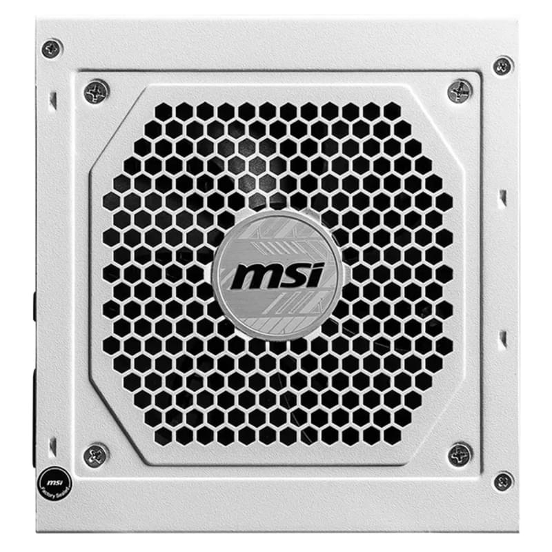850W MSI MAG A850GL PCIE5 WHITE ATX 80+Gold [MAG A850GL PCIE5 WHITE] қуат блогы - фото #1, Technodom.kz