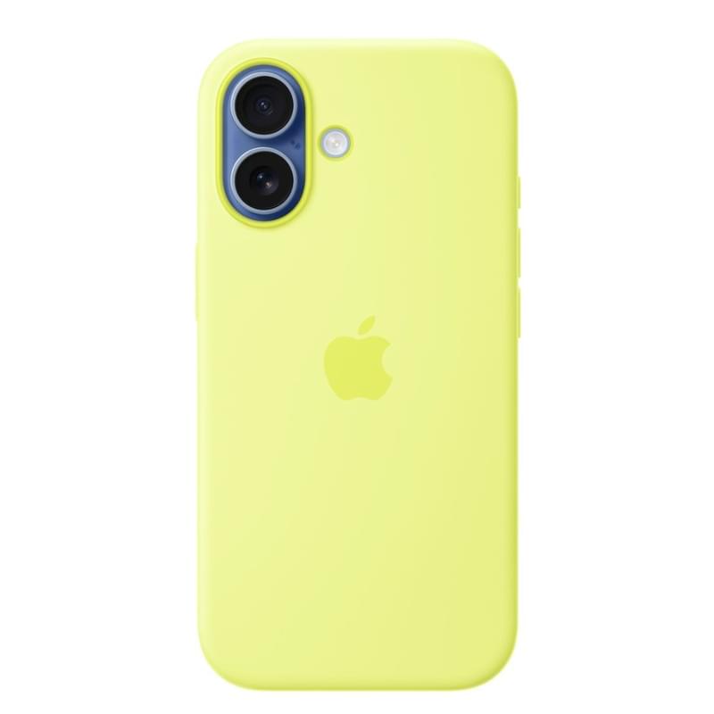 IPhone 17 Silicone Case with MagSafe - Neon Yellow (MGEV4ZM/A) арналған тысқабы - фото #3, Technodom.kz