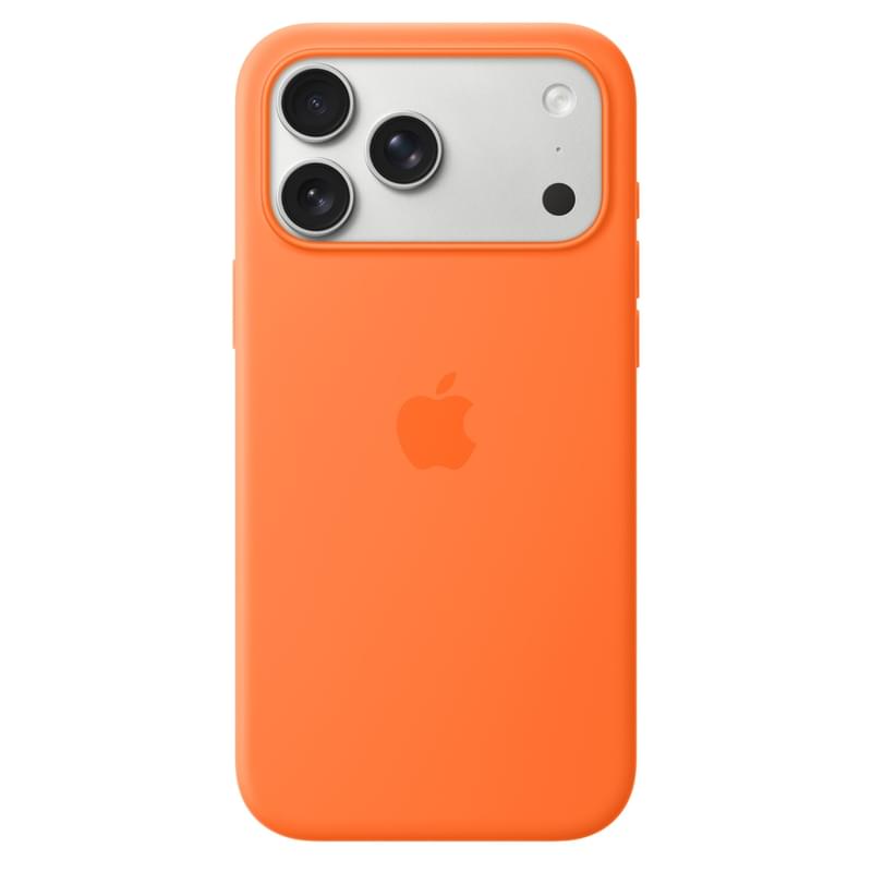IPhone 17 Pro Max Silicone Case with MagSafe – Orange (MGFL4ZM/A) арналған тысқабы - фото #0, Technodom.kz