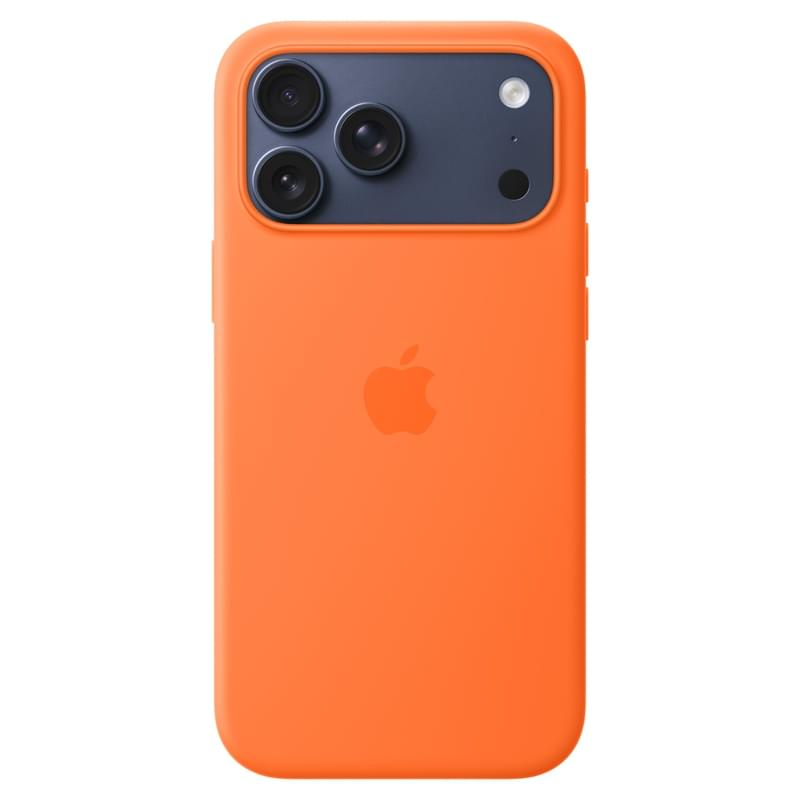 Чехол для смартфона iPhone 17 Pro Max Silicone Case with MagSafe – Orange (MGFL4ZM/A) - фото #2, Technodom.kz