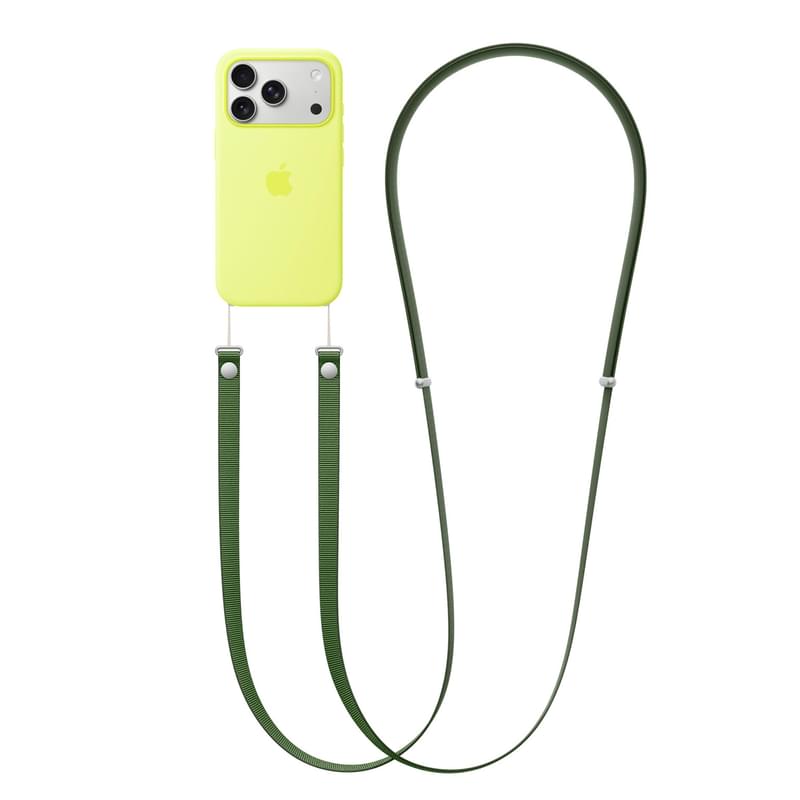 Ремешок для смартфона Apple Crossbody Strap - Green (MGGF4ZM/A) - фото #1, Technodom.kz