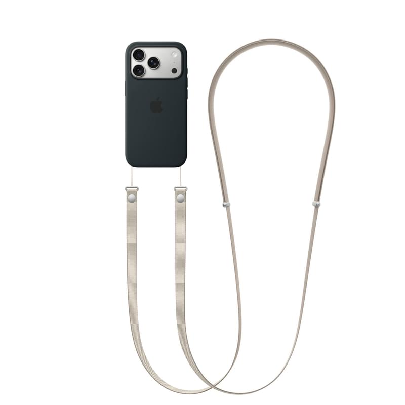 Ремешок для смартфона Apple Crossbody Strap - Tan (MGGK4ZM/A) - фото #1, Technodom.kz