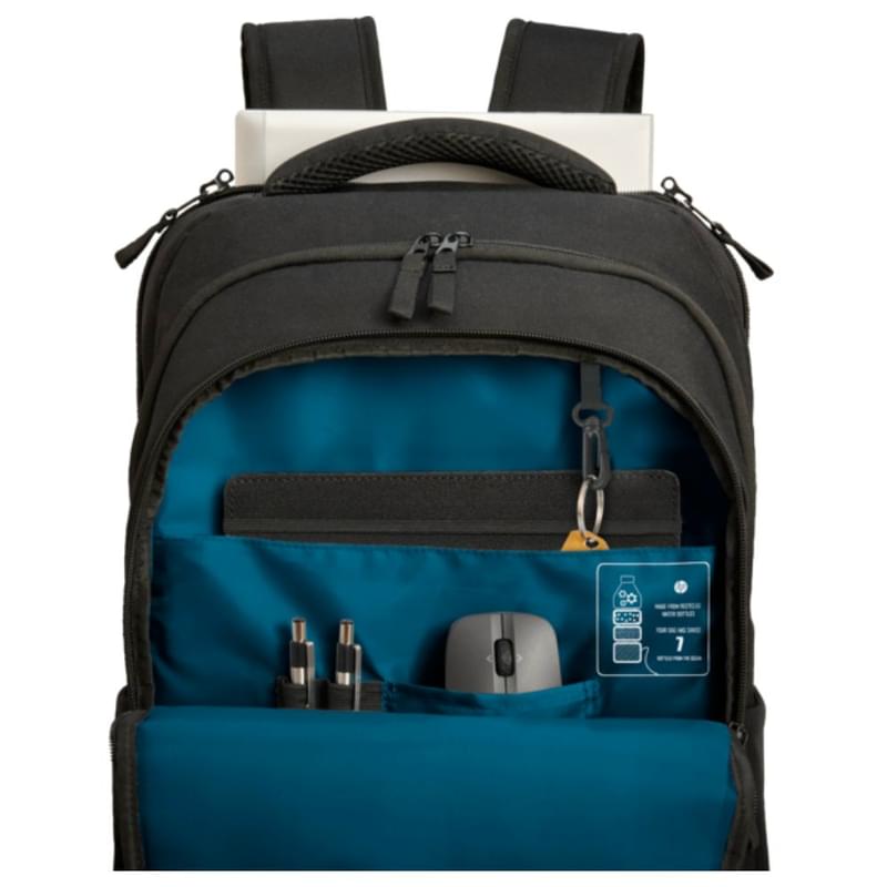 Рюкзак для ноутбука 17.3" HP Professional, Black (500S6AA) - фото #3, Technodom.kz