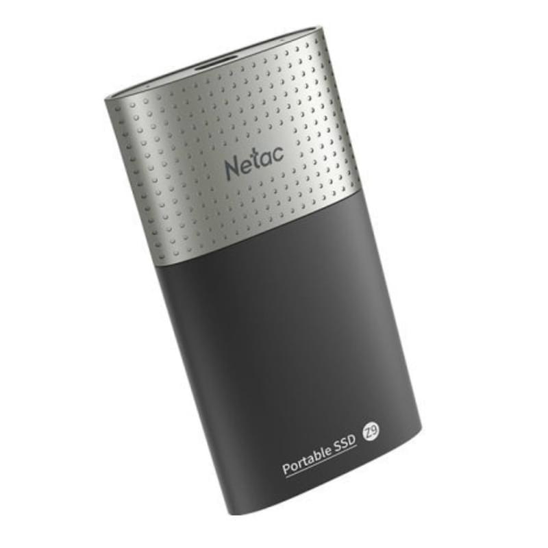 Внешний SSD 500GB Netac Z9 USB-C Black (NT01Z9-500G-32BK) - фото #1, Technodom.kz