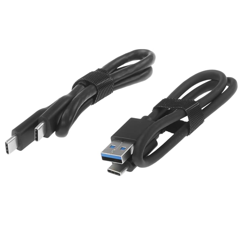 Внешний SSD 1TB Netac ZX20 USB 3.2 Gen2 Type C Black (NT01ZX20-001T-32BL) - фото #3, Technodom.kz