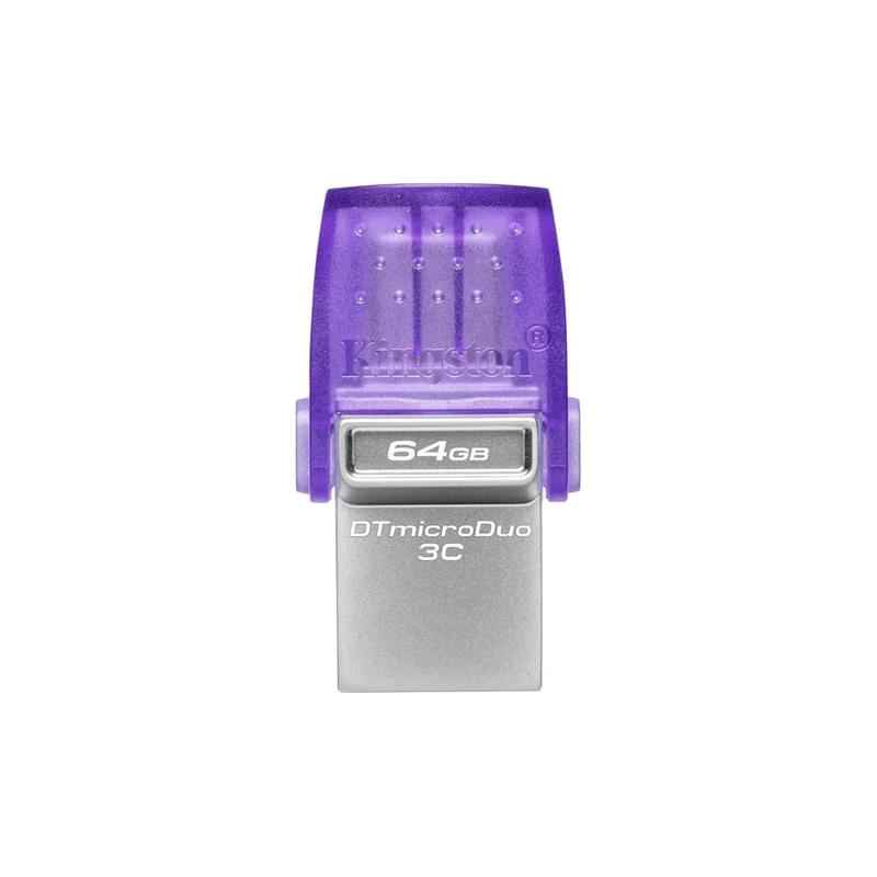 USB Флешка 64GB Kingston DataTraveler MicroDuo USB Type-A/C (DTDUO3CG3/64GB) - фото #1, Technodom.kz