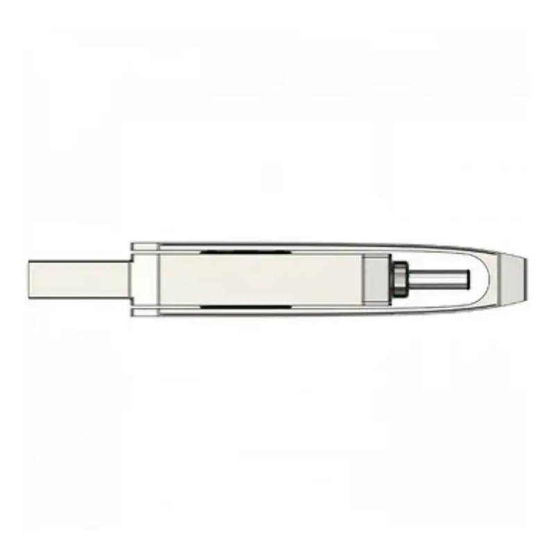 USB Флешка 512GB Netac U782C USB Type A/C Metal (NT03U782C-512G-30PN) - фото #4, Technodom.kz