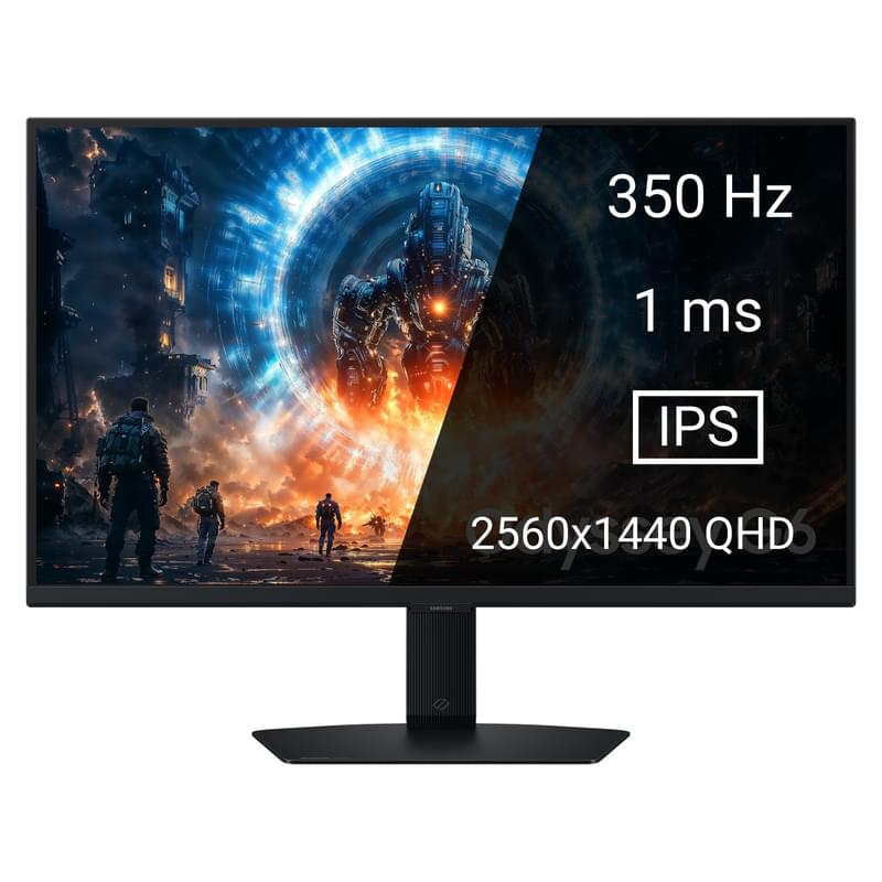 Монитор Игровой 27" Samsung Odyssey G6 LS27FG606EIXCI 2560x1440 16:9 IPS 350ГЦ (HDMI+DP) Black - фото #0, Technodom.kz