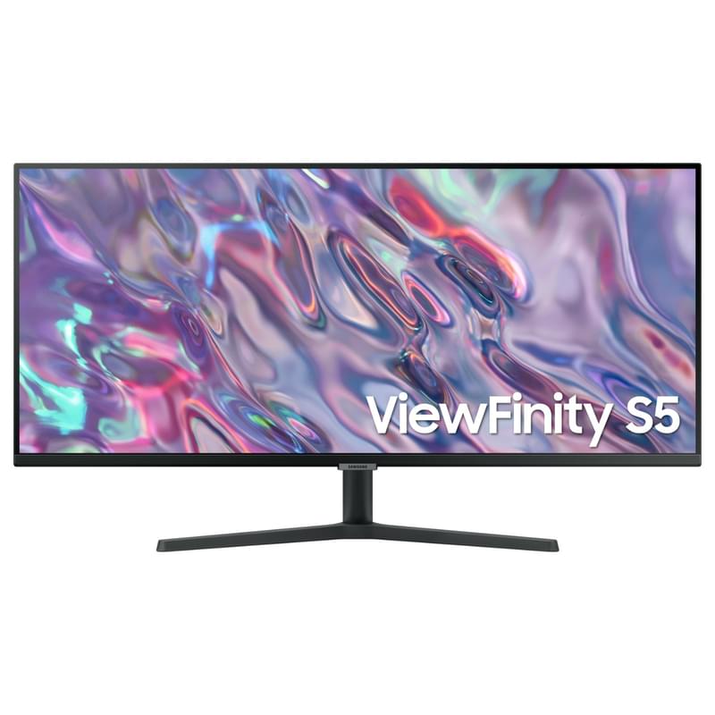 Монитор 34" Samsung ViewFinity S5 LS34C500GAIXCI 3440x1440 21:9 VA 100ГЦ (2HDMI+DP) Black - фото #1, Technodom.kz