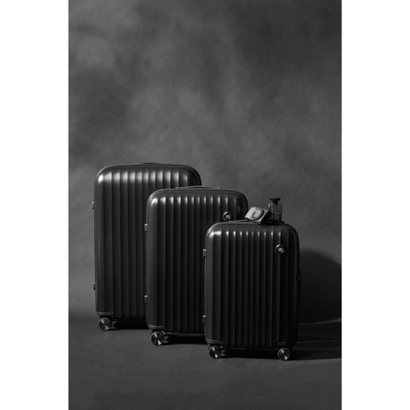 Саяхат сөмкесі NINETYGO Elbe 20” 35L, 56x39x23, Поликарбонат, Black (6971732585315) - фото #4, Technodom.kz
