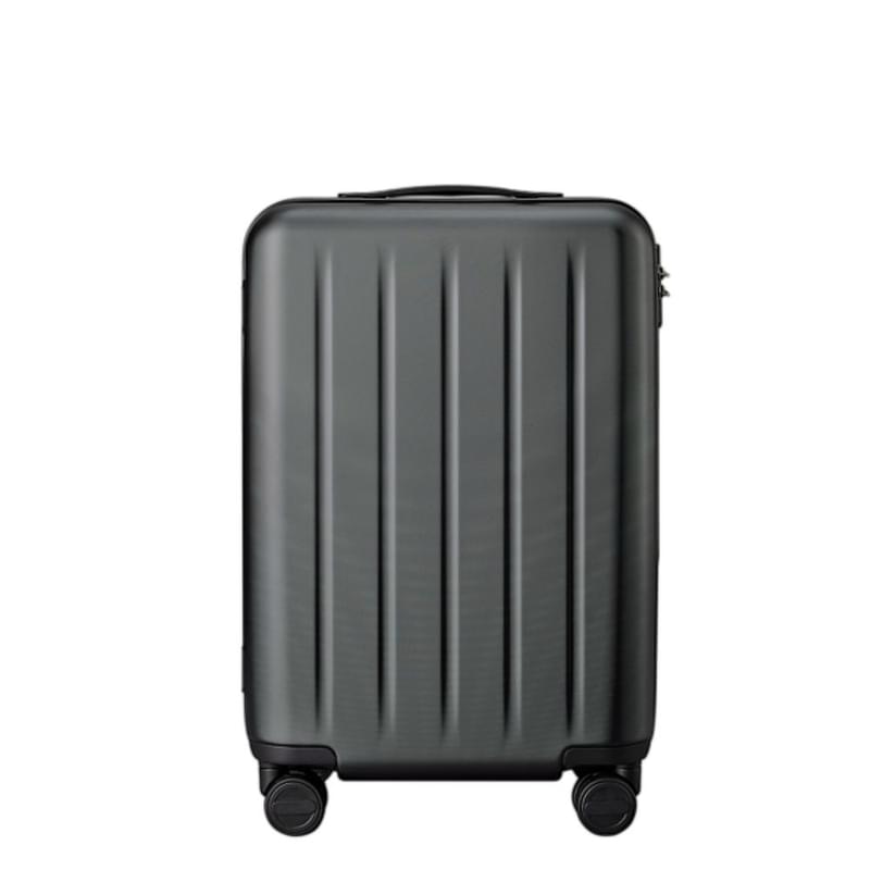 Чемодан NINETYGO Danube 20" 39L, 56x37x23, Поликарбонат, Black (6941413216852) - фото #3, Technodom.kz