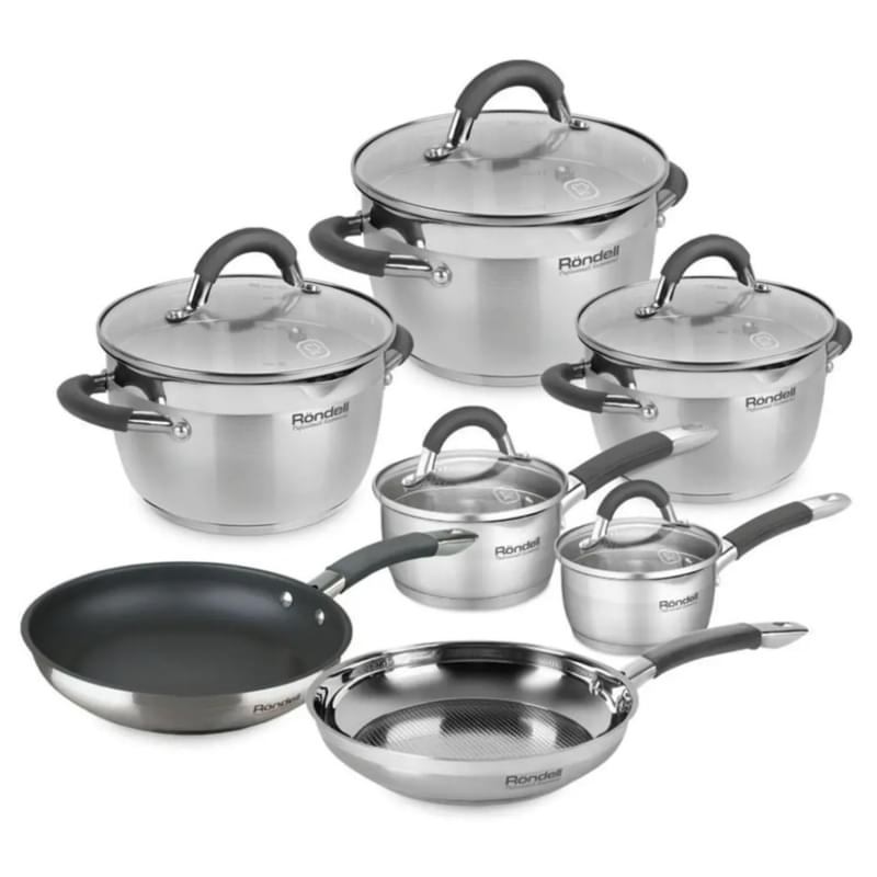 Набор посуды 12пр. Flamme Rondell RDS-1187 - фото #0, Technodom.kz