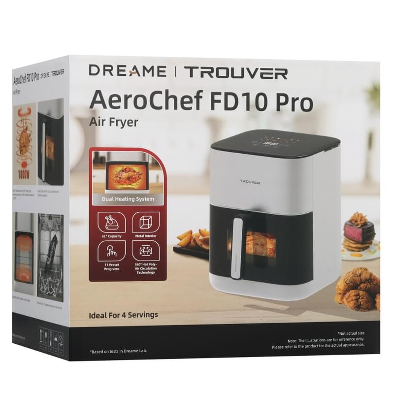 Аэрогриль Trouver FD-10 Pro White - фото #8, Technodom.kz