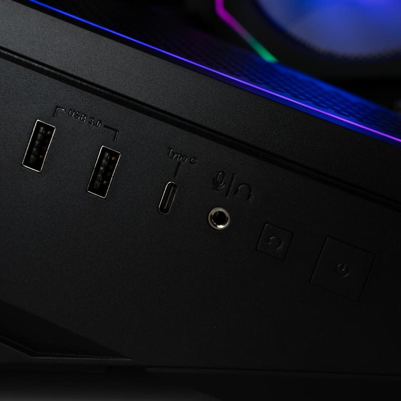 Игровой компьютер TechnoGaming 282(AR7-7700/RTX5070 12GB/D5 32GB/SSD 2TB/B650M Gaming Plus/V100 BK) + Win11 - фото #12, Technodom.kz