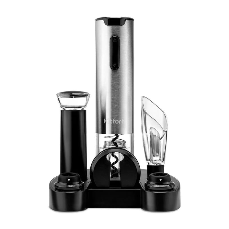 Автоматический штопор "3 в 1" Kitfort КТ-4041 - фото #0, Technodom.kz