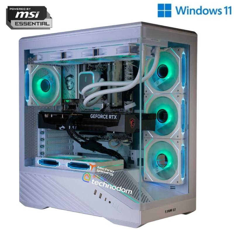 Игровой компьютер TechnoGaming 284(AR7-7800X3D/RTX5070TI 16GB/D5 32GB/SSD 2TB/B850M WIFI/V100 WH) + Win11 - фото #0, Technodom.kz