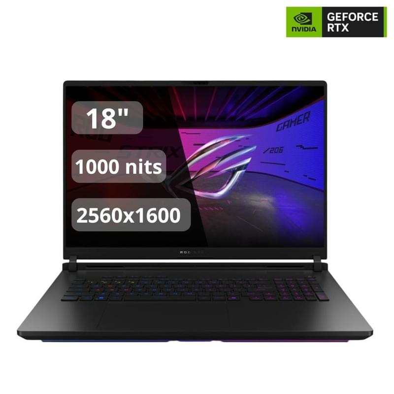 Игровой ноутбук 18'' Asus ROG Strix SCAR 18 (U9 275HX-64-2-RTX5090 24-W)(G835LX-SA126W) - фото #0, Technodom.kz