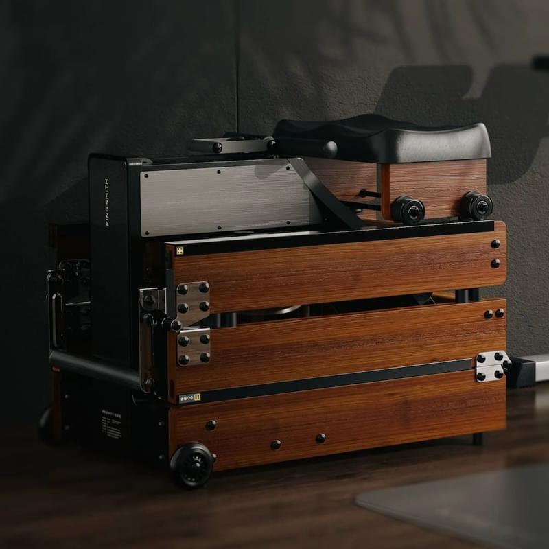 Складной гребной тренажер King Smith Rowing Machine (RMWR1F) - фото #7, Technodom.kz