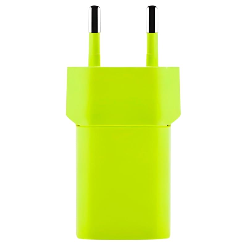 Ttec SmartCharger GAN 20W PD Travel Fast Charger + USB-C - USB-C 3A Cable 120cm, Сары түсті адаптер және кабелі - фото #4, Technodom.kz