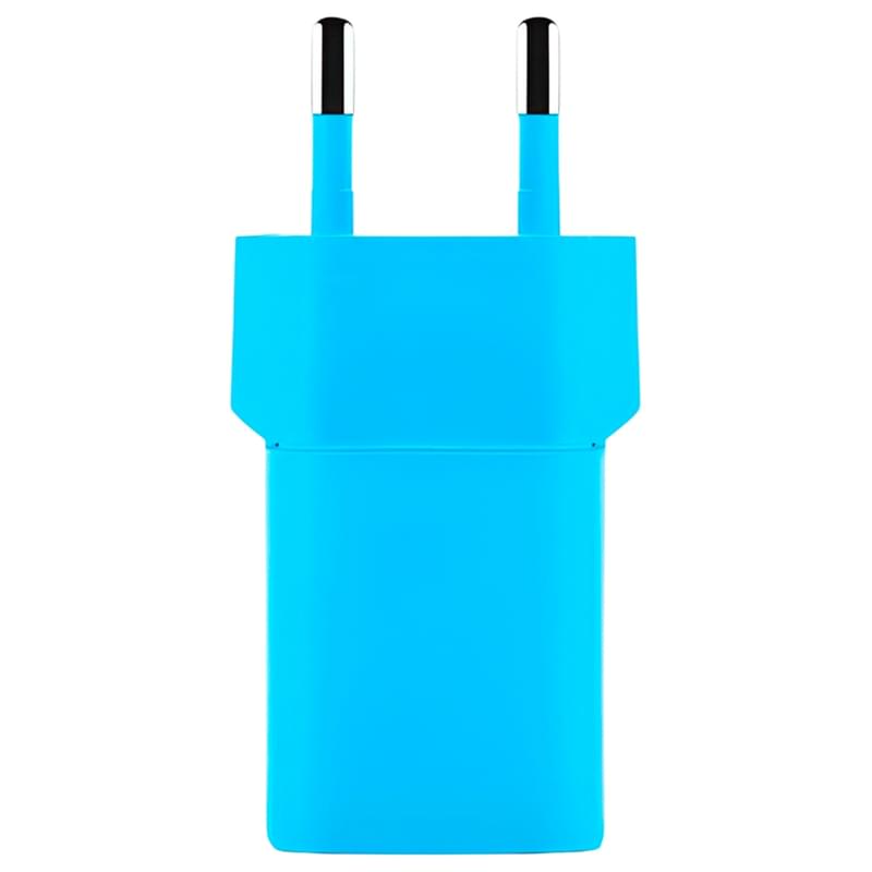 Ttec SmartCharger GAN 20W PD Travel Fast Charger + USB-C - USB-C 3A Cable 120cm, Көк түсті адаптер және кабелі - фото #4, Technodom.kz