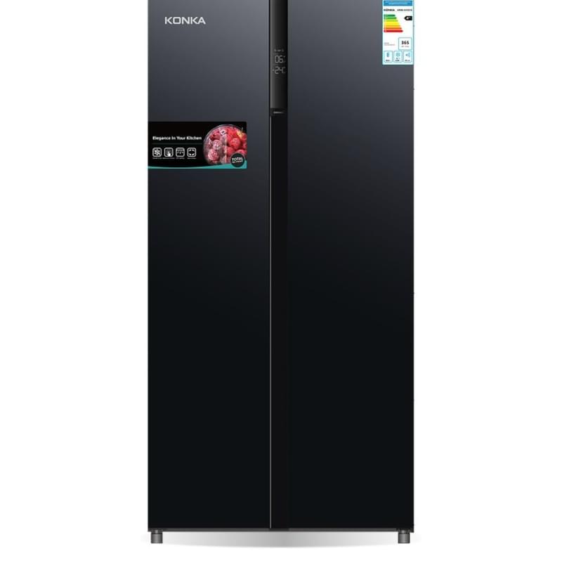 Konka KRSB-600BCG тоңазытқыш - фото #0, Technodom.kz Konka KRSB-600BCG тоңазытқыш - фото #0, Technodom.kz