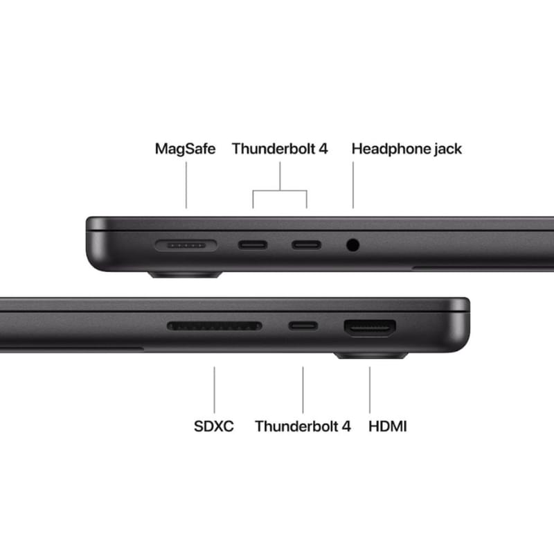 Ноутбук Apple MacBook Pro 14'' M5 Pro 10C/24G 1000 Space Black (MDE34RU/A) - фото #2, Technodom.kz