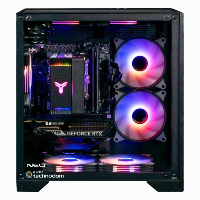 Игровой Компьютер NEO Game 87 (Ci5 12400F/RTX 5060 ОС 8GB/16 GB/SSD 1TB/H610M/Infinity Mini BK) - фото #1, Technodom.kz Игровой Компьютер NEO Game 87 (Ci5 12400F/RTX 5060 ОС 8GB/16 GB/SSD 1TB/H610M/Infinity Mini BK) - фото #1, Technodom.kz