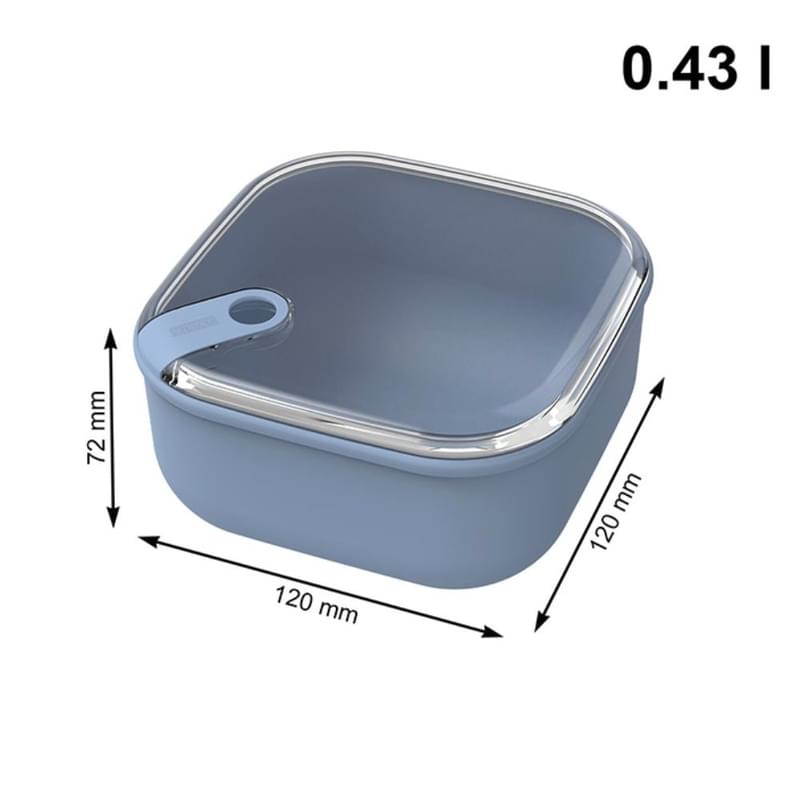 Контейнер для продуктов 425мл Эла horizon blue Rotho 1057006161 - фото #1, Technodom.kz