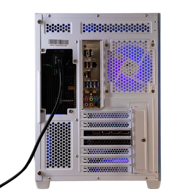 Игровой компьютер TechnoGaming 288(AR5-7500F/RTX5060TI 16GB/D5 32GB/SSD 1TB/B650 Gaming Plus/M580 WH) - фото #3, Technodom.kz